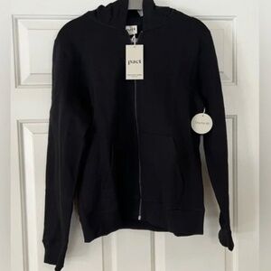 Pact Organic Full Zip Hoodie Black